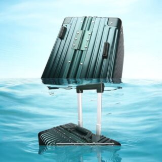 Βαλίτσα trolley case καμπίνας Bopai 833-853203/50 cm πράσινο