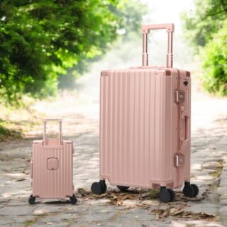 Bopai 33-859208 Βαλίτσα Καμπίνας 50cm Ροζ Χρυσό