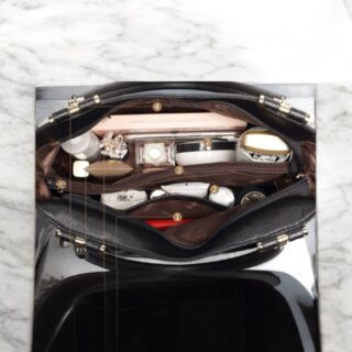 Δερμάτινη Γυναικεία Τσάντα Shopper ‘Ωμου Foxer 986046F μαύρο