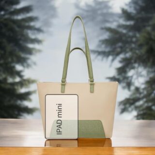 Foxer 9136060F Τσάντα Γυναικεία Μπέζ Ώμου Shopper Ύφασμα