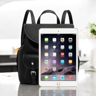 Foxer 9151129F Σακίδιο Πλάτης Γυναικείο Μαύρο Ύφασμα