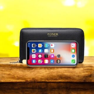 Γυναικείο Δερμάτινο Πορτοφόλι Foxer 256001F Μαύρο