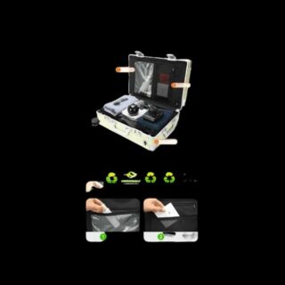 Bopai 33-859203 Βαλίτσα Καμπίνας 50cm Lime