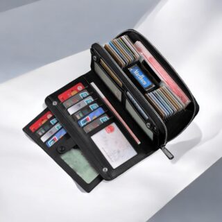 Δερμάτινο Ανδρικό πορτοφόλι William Polo 191463 black