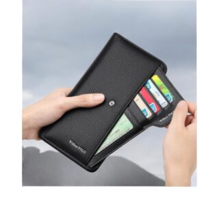 Δερμάτινο Ανδρικό πορτοφόλι William Polo 191463 black