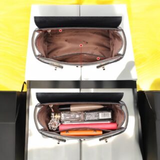 Δερμάτινη Γυναικεία Τσάντα Foxer 953033F Μαύρο