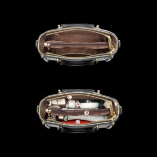 Δερμάτινη Γυναικεία Τσάντα Foxer 928019F Μαύρο