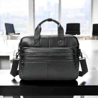 Δερμάτινος χαρτοφύλακας Cardinal 6938 μαύρο