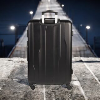 Βαλίτσα trolley Cardinal μεσαία 2012/60cm μαύρη