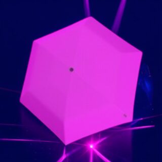 Knirps U.200 Αυτόματη Ομπρέλα Duomatic Neon Ροζ