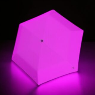 Knirps U.200 Αυτόματη Ομπρέλα Duomatic Neon Ροζ