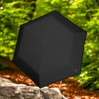 2200 8395, KNIRPS U.SERIES U.200, ελαφριά , DUOMATIC ΑΥΤΟΜΑΤΟ Άνοιγμα /κλεισιμο, NEON μαύρη