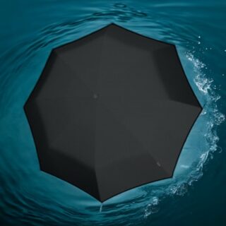 Knirps U.900 Ομπρέλα Golf XX.Large Χειροκίνητη Μαύρη