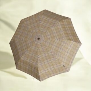 Knirps T.200 Ομπρέλα Duomatic T.Series Καρό Μπεζ