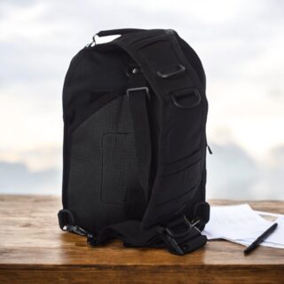 Τσαντάκι ώμου χιαστί crossbody Cardinal MT1102 μαύρο