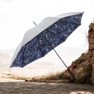 Knirps T.760 Ομπρέλα Αυτόματη Feel Lapis Μπλε UV 99%