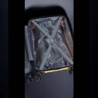 Βαλίτσα cabin trolley case Caterpillar 83688-217/50cm κίτρινο