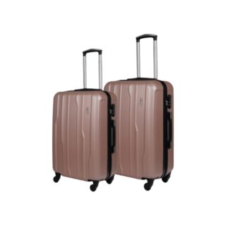 Βαλίτσα trolley Cardinal μικρή μεσαία 2012 50/60 cm ροζ χρυσό