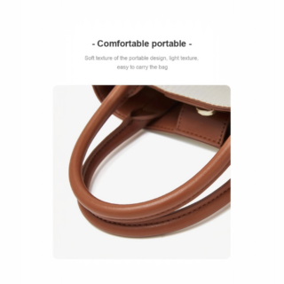 Δερμάτινη Γυναικεία Τσάντα Χειρός/Ώμου Tote Foxer 9136058F άσπρο