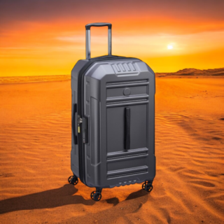 Delsey Rempart Βαλίτσα Μεγάλη Expandable Trunk 73cm Anthracite