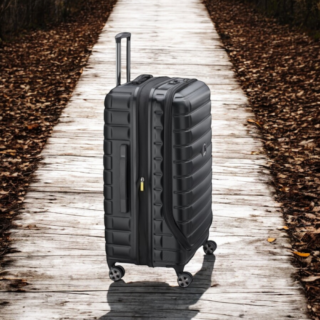 Delsey Βαλίτσα μεγάλη expandable 76cm Shadow Black