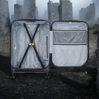 Delsey Βαλίτσα μεγάλη expandable 76cm Shadow Black