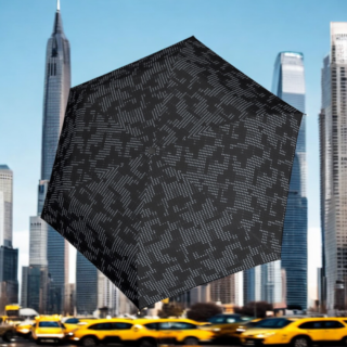 0050 8705, KNIRPS ULTRA SLIM US.050, Βάρος  115 gr !, Χειροκίνητη, THINK, Μαύρη