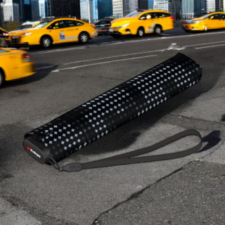 0050 8705, KNIRPS ULTRA SLIM US.050, Βάρος  115 gr !, Χειροκίνητη, THINK, Μαύρη