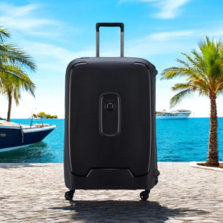 Delsey Βαλίτσα μεγάλη 76cm Moncey Black