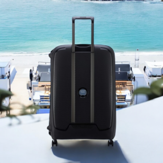 Delsey Βαλίτσα μεγάλη 76cm Moncey Black