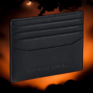 Porsche Design Cardholder 8 Δερμάτινη Θήκη Καρτών Μαύρη