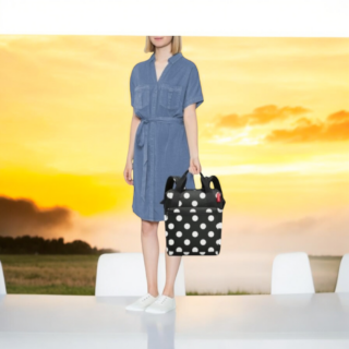 Reisenthel Σακίδιο πλάτης Allrounder R Dots White