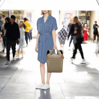 Reisenthel Allrounder Σακίδιο Πλάτης Rhombus Olive