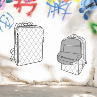 Reisenthel Classic Backpack Rhombus Blue