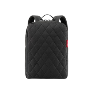 Reisenthel Classic Backpack M Rhombus Black Σακίδιο Πλάτης για Laptop 13”