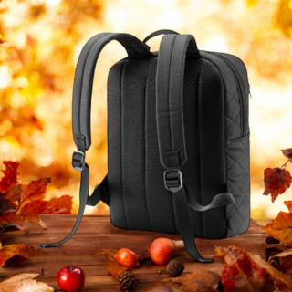 Reisenthel Classic Backpack M Rhombus Black Σακίδιο Πλάτης για Laptop 13”