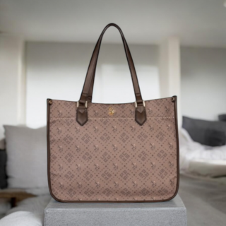 US Polo Assn. Τσάντα ώμου New Hampton Dark Brown