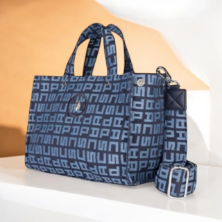 US Polo Assn. Τσάντα χειρός Jacquard Navy