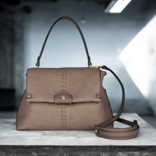 US Polo Assn. Τσάντα ώμου Sunshine Dark Taupe