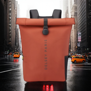 Delsey Σακίδιο πλάτης roll-top Turenne Brick