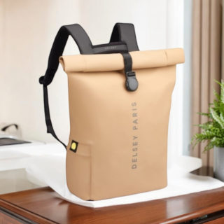 Delsey Σακίδιο πλάτης roll-top Turenne Beige