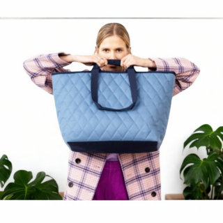 Reisenthel Τσάντα ώμου Classic shopper Rhombus Blue