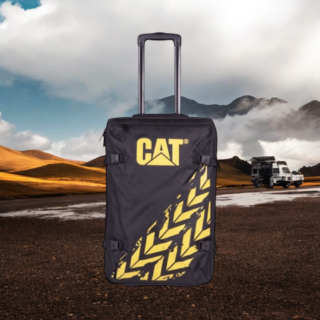 Tροχήλατο σακ βουαγιαζ σετ(τριάδα) Caterpillar 84593-01 μαύρο