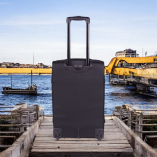 Tροχήλατο σακ βουαγιαζ σετ(τριάδα) Caterpillar 84593-01 μαύρο