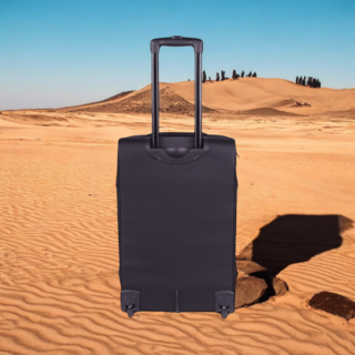 Tροχήλατο σακ βουαγιαζ Caterpillar 84593-01/61cm μαύρο