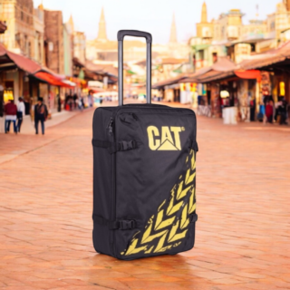 Tροχήλατο σακ βουαγιαζ καμπίνας Caterpillar 84593-01/53cm μαύρο