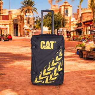 Tροχήλατο σακ βουαγιαζ καμπίνας Caterpillar 84593-01/53cm μαύρο