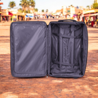 Tροχήλατο σακ βουαγιαζ καμπίνας Caterpillar 84593-01/53cm μαύρο