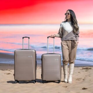 Βαλίτσα trolley Cardinal μεσαία/μεγάλη 2009/60/70 cm χρυσό