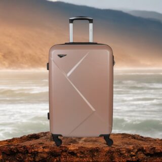 Βαλίτσα trolley Cardinal μεσαία/μεγάλη 2011/60/70 cm ροζ χρυσό